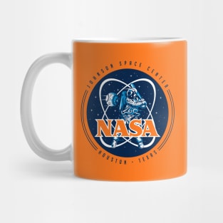 Retro NASA Astros Logo - Navy Blue Version Mug